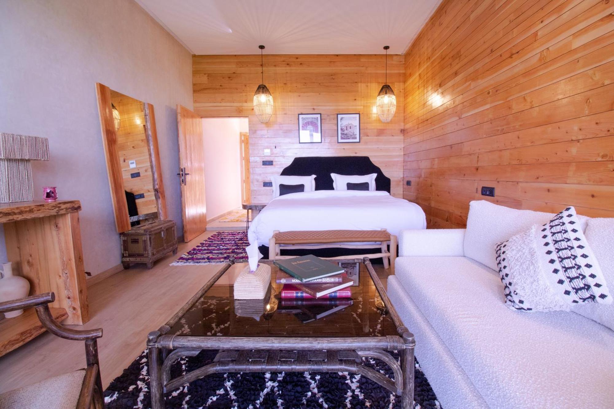 Bio Et Bois -Luxury Bio Farm- Villa Moulay Yacoub Exterior photo